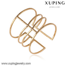 51640 Xuping 18k plaqué or couleur bijoux femmes bracelets pour les cadeaux de Noël